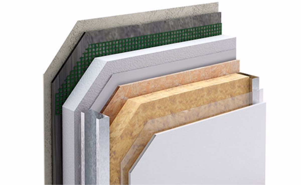 Capas de un panel de steel frame