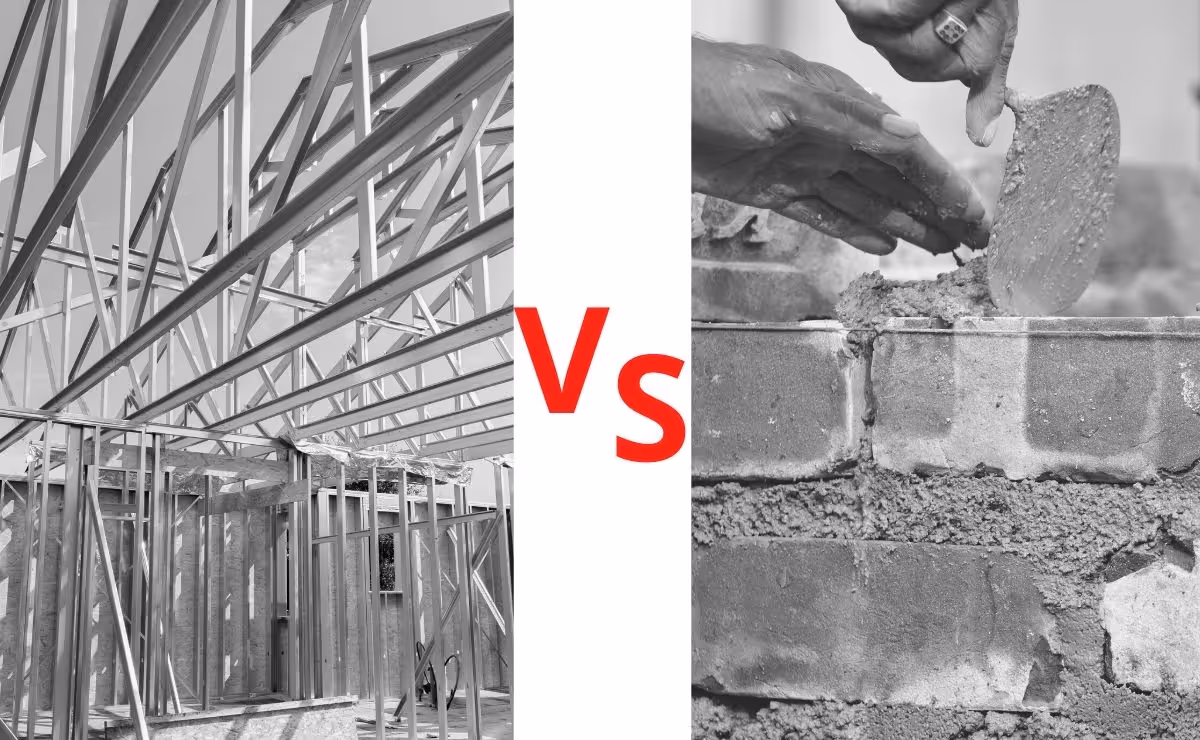 Steel Frame vs Tradicional: Comparación de Precios