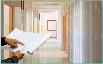 construcción con drywall